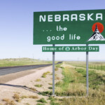 Welcome to Nebraska sign