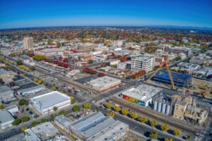 view of modesto california