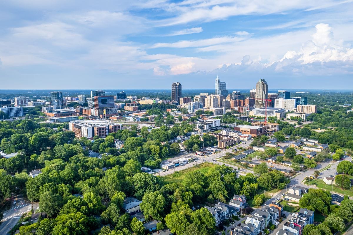 downtown raleigh nc